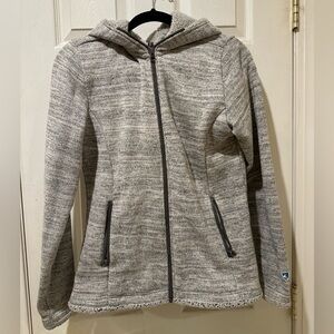 Kuhl Women's Heathered Gray Hooded Jacket